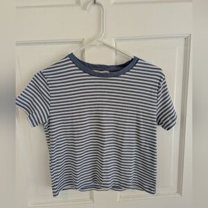 NWOT Mango Striped T-Shirt